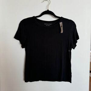 NWT AE Black Women's Top